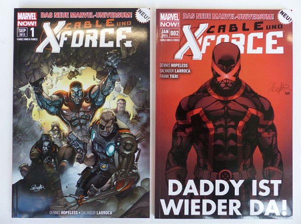 Cable und X-Force (Panini, Br.) Nr. 1-5 kpl. (Z1)