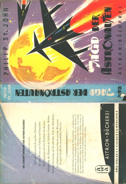 St. John, Philip Leihbuch SU Jagd der Astronauten (Awa) nur Schutzumschlag