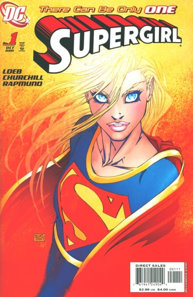 Supergirl (2005) Michael Turner Variant Cover 1