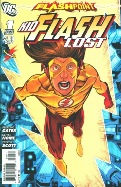 Flashpoint (2011) Kid Flash Lost 1-3 kpl. (Z1)