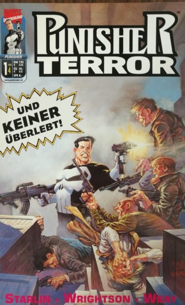 Punisher (Panini, Gb.) Terror Nr. 1-4 kpl. (Z1-2)