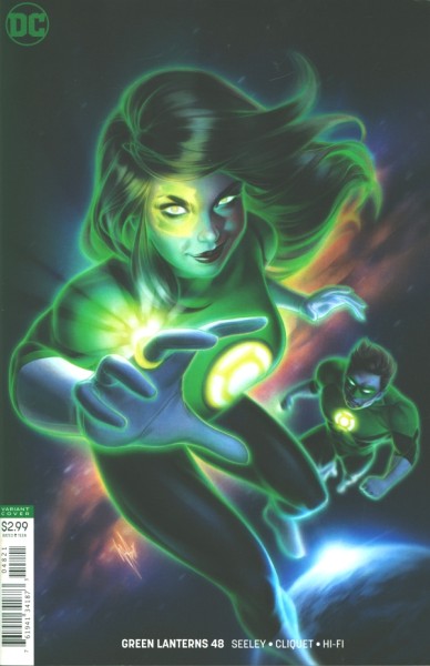 Green Lanterns (2016) Warren Louw Variant Cover 48