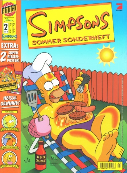 Simpsons Sommer Sonderheft (Dino, GbÜ.) Nr. 1,2