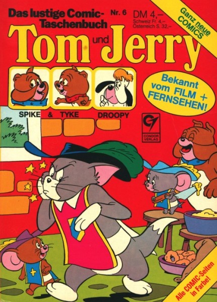 Tom und Jerry (Condor, Tb.) Nr. 1-10