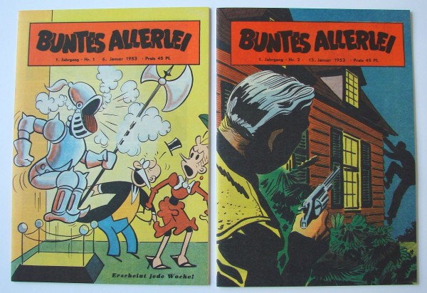 Buntes Allerlei (Hethke, Gb.) 1953 Nr. 1-47 kpl. (Z1)
