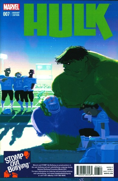 Hulk (2014) 1:15 Variant Cover 7