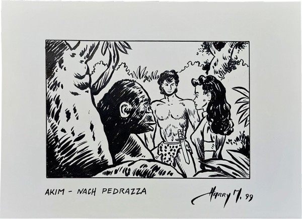 Originalzeichnung (1722) Akim KF