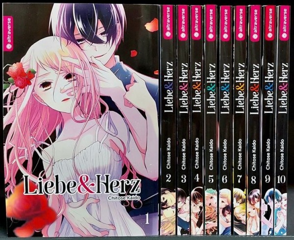Liebe & Herz (Altraverse, Tb.) Nr. 1-10 kpl (neu)
