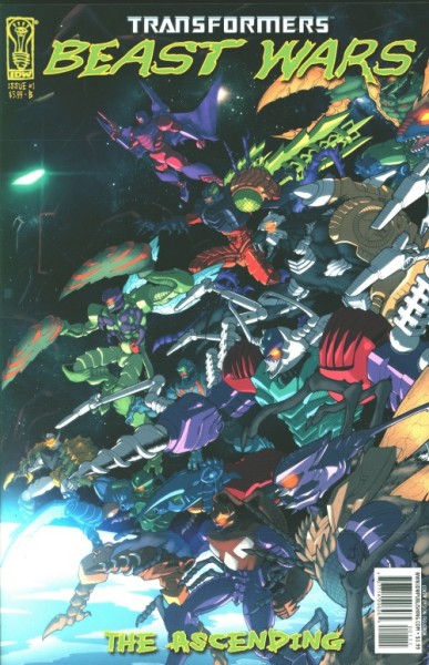 Transformers: Beast Wars: The Ascending (2007) 1-4 kpl. (Z1)