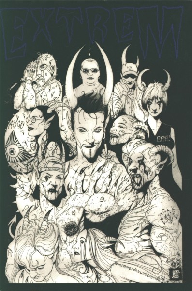 Extrem Illustrated (EEE, Gb.) Special-Cover Nr. 8