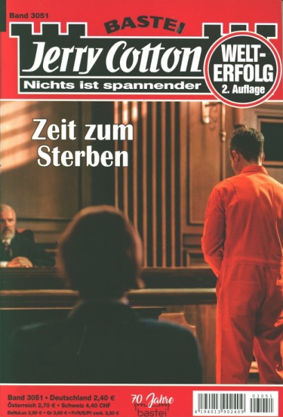 Jerry Cotton 2. Auflage 3051