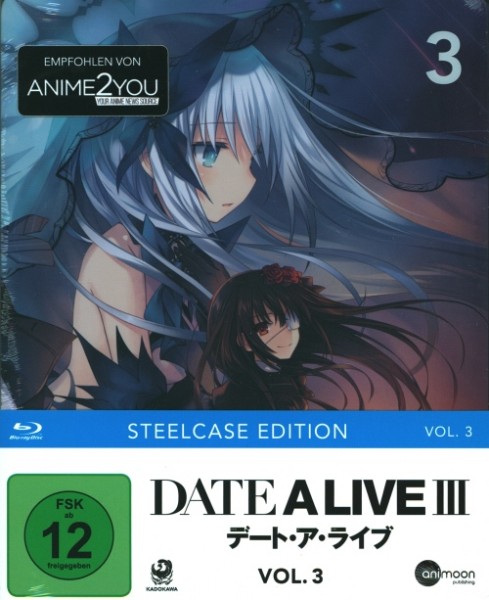 Date A Live III Vol. 3 (Steelcase Edition) Blu-ray
