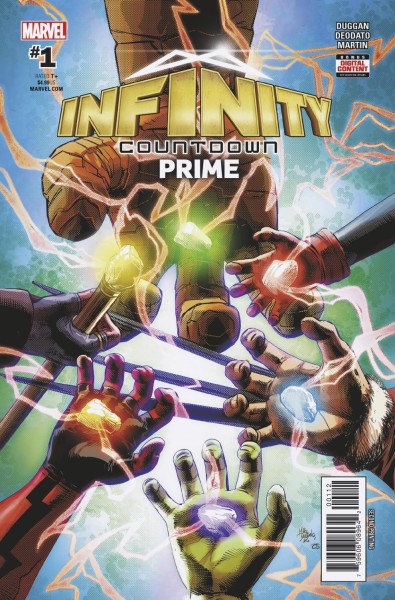 Infinity Countdown: Prime (2018) 2nd Printing Variant Cover 1