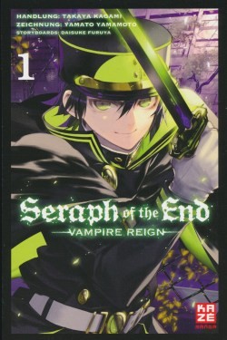 Seraph of the End (Kaze, Tb.) Vampire Reign Nr. 1-15 zus. (Z1)