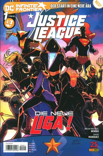 Justice League (Panini, Gb., 2022) Nr. 1-15 kpl. (Z1)