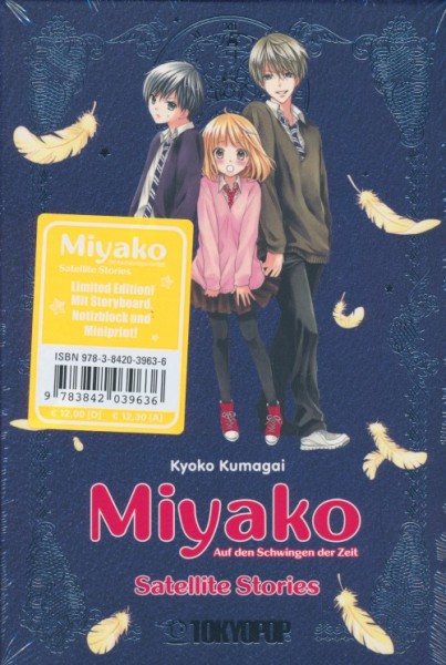 Miyako (Tokyopop, Tb.) Auf den Schwingen der Zeit Satellite Stories - Limited Edition im Schuber