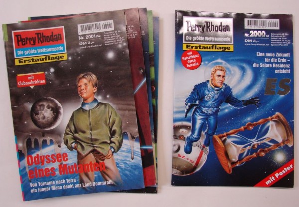 Perry Rhodan in 100er Paketen (Moewig) 1. Auflage Nr. 2000-2099 zus. (Z0-2)