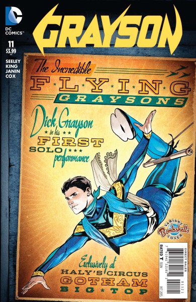 Grayson (2014) Bombshells Variant Cover 11