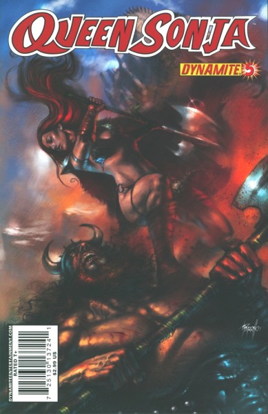 Queen Sonja (2009) Lucio Parrillo Cover 5