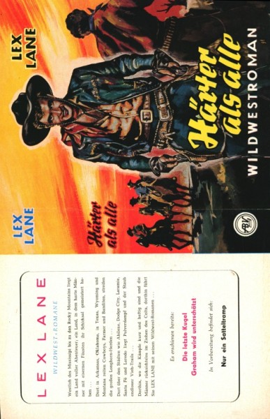 Lane, Lex Leihbuch SU Härter als alle (Bach) nur Schutzumschlag