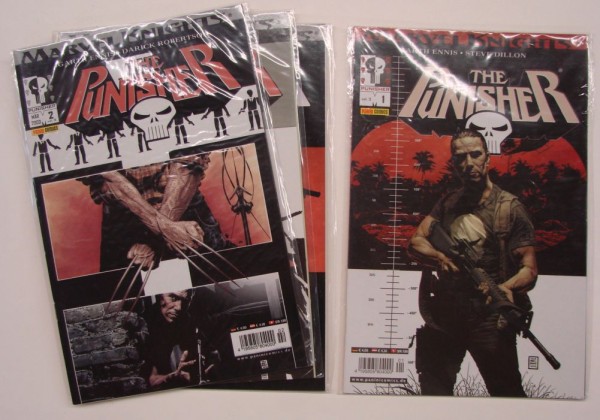 Punisher (Panini, Gb.) Vol.3 Nr. 1-9 kpl. (Z0-2)