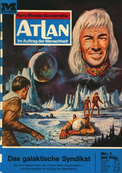 Atlan (Moewig) 1. Auflage Nr. 1-50