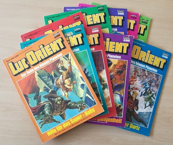 Paket 3870 10 verschiedene Luc Orient (Bastei, Br.) (Z0-2)