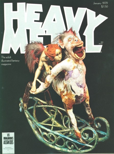 Heavy Metal (1979, Magazine) 1-12 kpl. (Z2)