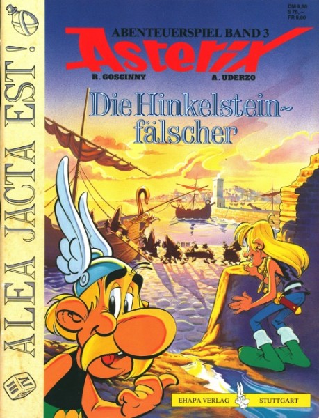 Asterix Abenteuerspiel (Ehapa, GbÜ.) Nr. 1-4