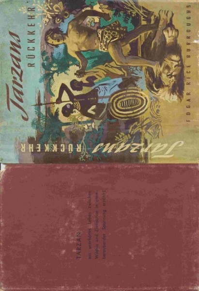 Tarzan Leihbuch SU Tarzans Rückkehr (Pegasus) nur Schutzumschlag
