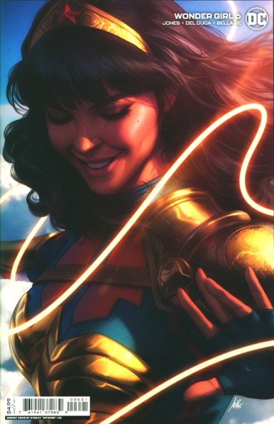 Wonder Girl (2021) Stanley Lau Variant Cover 6