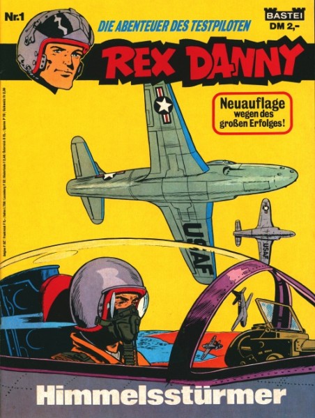 Rex Danny (Bastei, GbÜ.) 2. Auflage Nr. 1-30 kpl. (Z0-2)