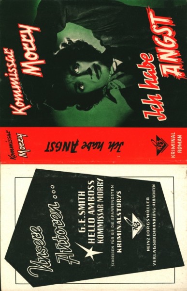Kommissar Morry Leihbuch SU Ich habe Angst (Borgsmüller) nur Schutzumschlag