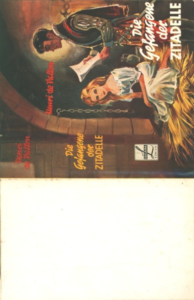 Vallon, Henri de Leihbuch SU Gefangene der Zitadelle (Lugana) nur Schutzumschlag