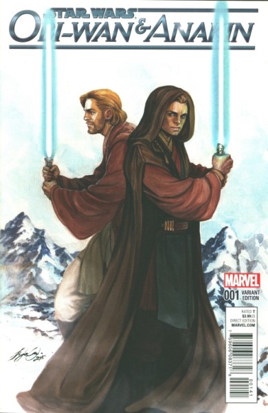 Obi-Wan and Anakin Siya Oum Variant Cover 1