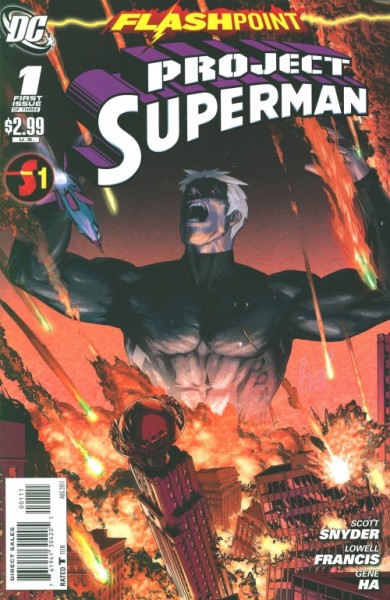 Flashpoint (2011) Project Superman 1-3 kpl. (Z1-2)
