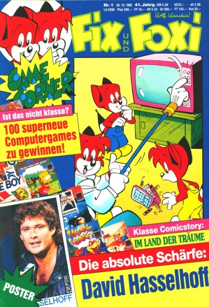 Fix und Foxi (Pabel, Gb.) 41. Jahrgang Nr. 1-52