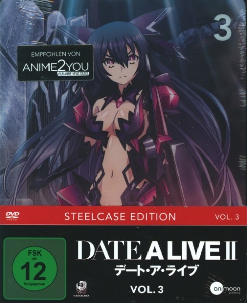Date A Live II Vol. 3 (Steelcase Edition) DVD