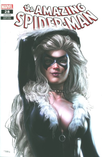 Amazing Spider-Man (2022) Tiago Da Silva Black Cat /800 Variant 28