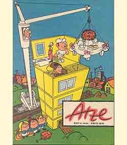 Atze (Junge Welt, Gb.) Jahrgang 1966 Nr. 1-12