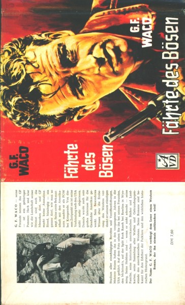 Waco, G.F. Leihbuch SU Fährte des Bösen (Astoria) nur Schutzumschlag