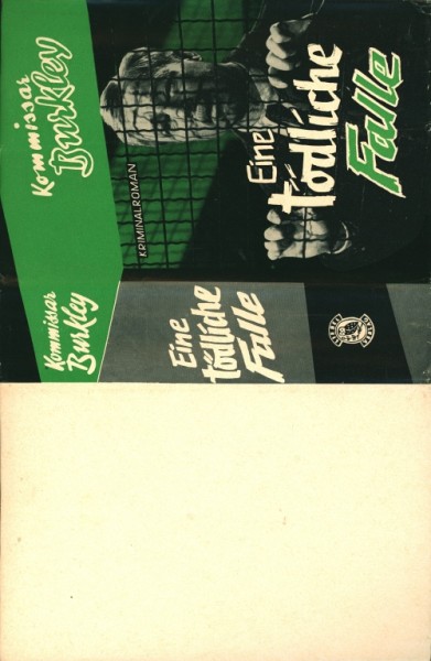 Kommissar Burkley Leihbuch SU Eine tödliche Falle (Liebel) nur Schutzumschlag