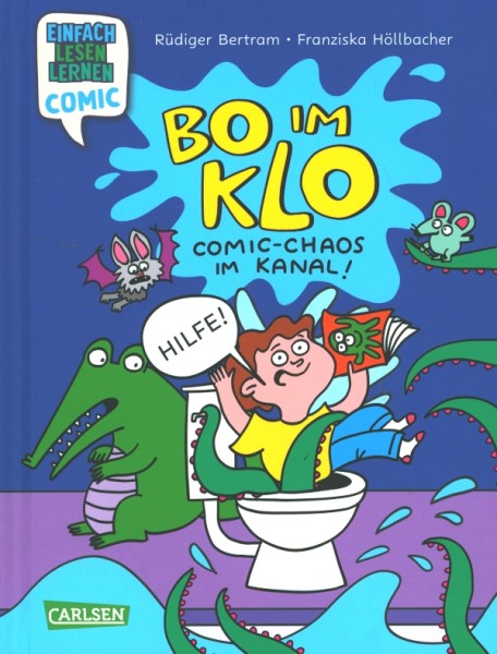 Bo im Klo