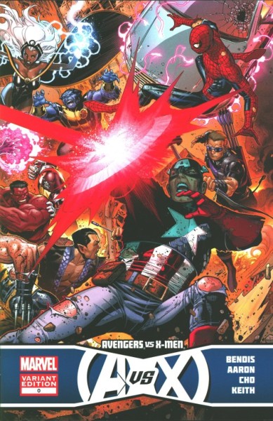 Avengers vs X-Men 1:25 Variant Cover 0