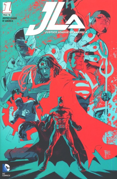 Justice League of America (Panini, Gb., 2016) Variant Nr. 1
