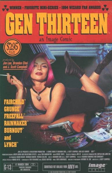 Gen 13 (1995) Pulp Fiction Variant Cover 1