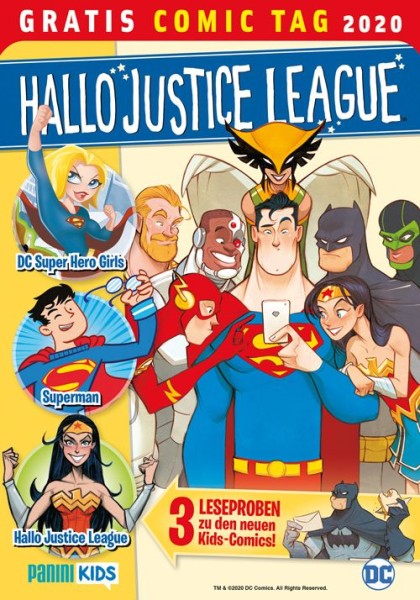Gratis-Comic-Tag 2020: DC - Hallo Justice League