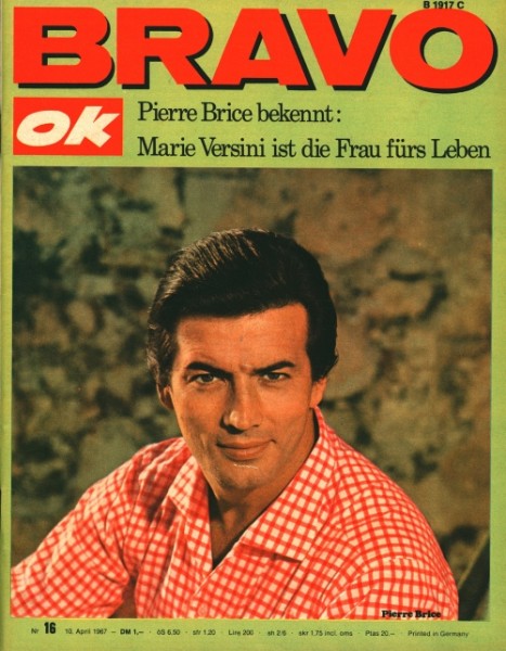 Bravo Jahrgang 1967 mit Beilagen