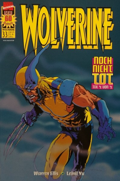 Wolverine (Marvel, Gb. + Br., 1997) Nr. 33,40,41,50,59 (Del'Otto - Cover)