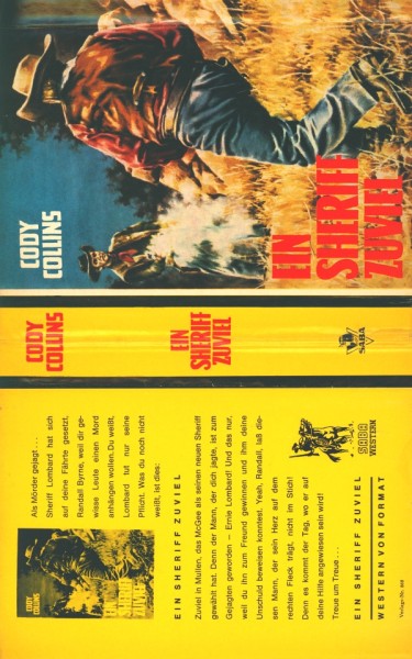 Collins, Cody Leihbuch SU Ein Sheriff zuviel (Saba) nur Schutzumschlag